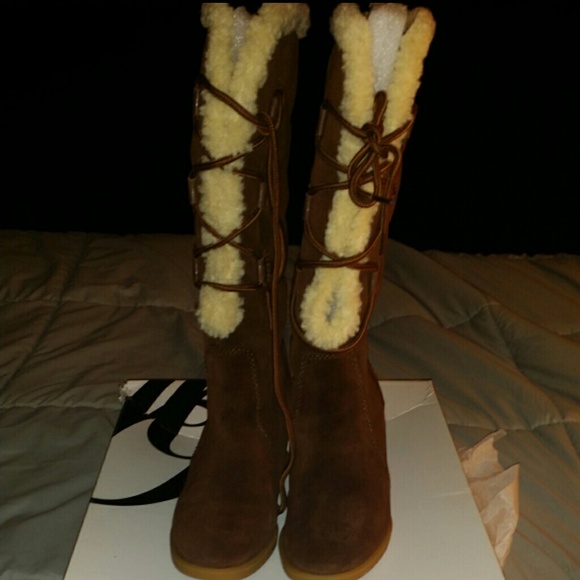 nine west knee high boots