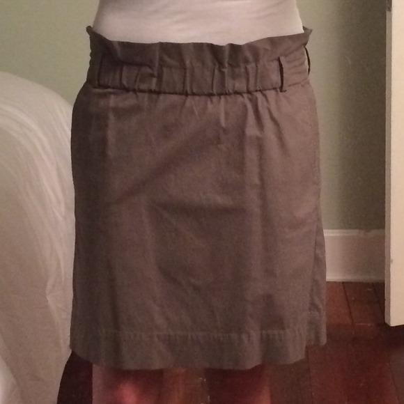 Olive green skirt