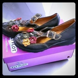 SOLD####SOLD Black Leather comfort shoes