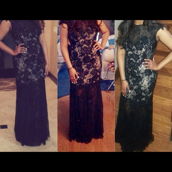Tony Bowls Prom Dress.