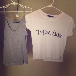 LOT OF 3 BRANDY MELVILLE TOPS