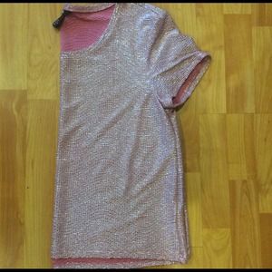 💸🐱H&M Shiny Pink Top