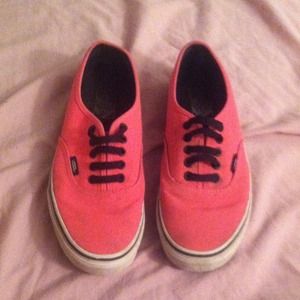 HOT PINK VANS