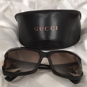 Gucci tortoise sunglasses
