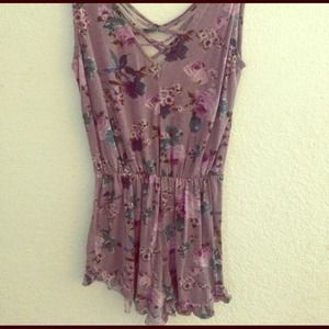Urban Outfitters floral romper (pins and needles)