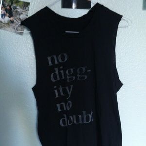 Brandy Melville no diggity no doubt Tank