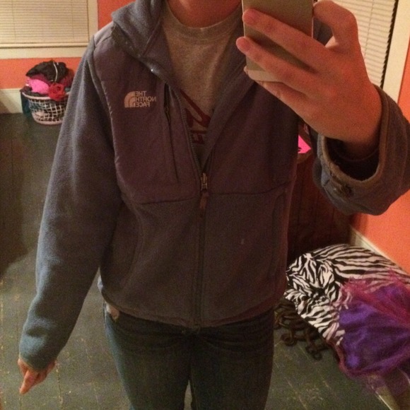Pale blue North Face Jacket!
