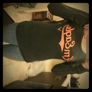 Long sleeved American eagle top