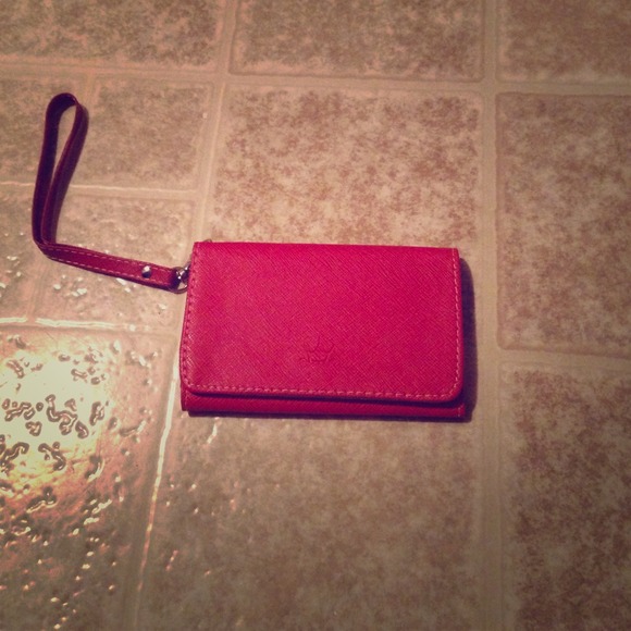 ❤️Cute Red and Pink iPhone Wallet Case
