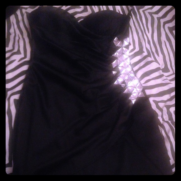 Black homecoming dress