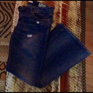 Gap limited edition distressed jeans