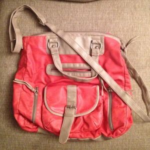 Coral Messenger Bag