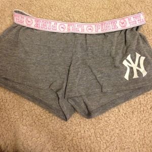 Yankee pink cotton shorts size Medium.
