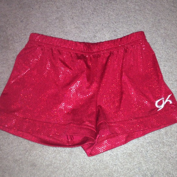 Short spandex cheer shorts