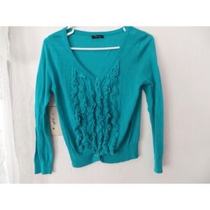 Teal/turquoise cardigan :)