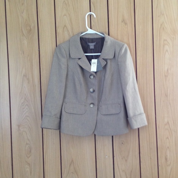 ANN TAYLOR Gray Blazer