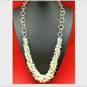 Pearl & Chain necklace