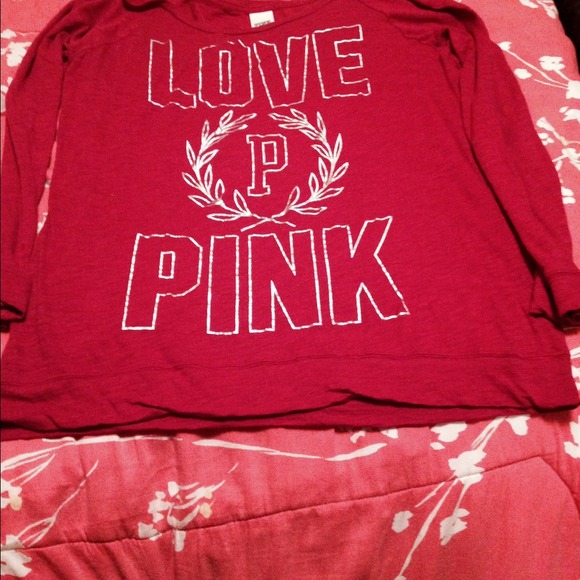 Victoria secret pink long sleeve shirt