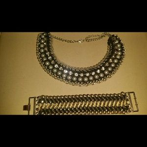 Cato Fashion Necklace and Bracelet