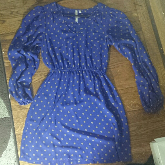 Polka dot sheer dress
