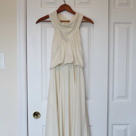 ☆REDUCED☆ Vintage 70s halter dress - Picture 1 of 3