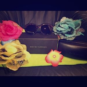 Authentic David Yurman polarized  Sunglasses