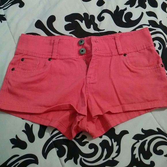 Pink shorts