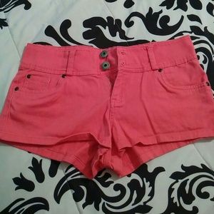 Pink shorts
