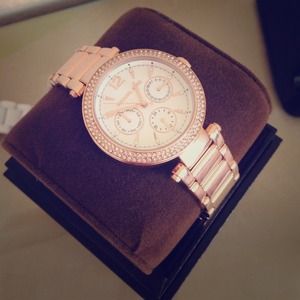Authentic Michael Kors Rose Gold Watch