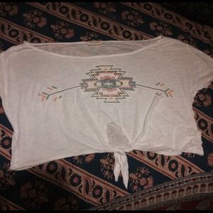 Aztec Crop Top