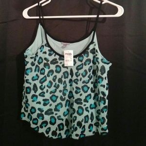 Cheetah crop top
