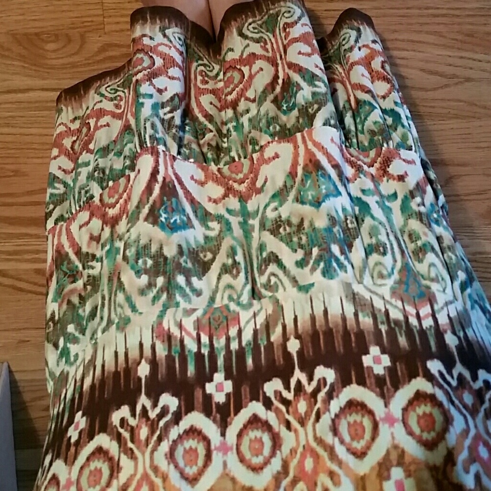 SOLD! ◇ Tracy Evans ◇ maxi dress/skirt 43" - Picture 7 of 8
