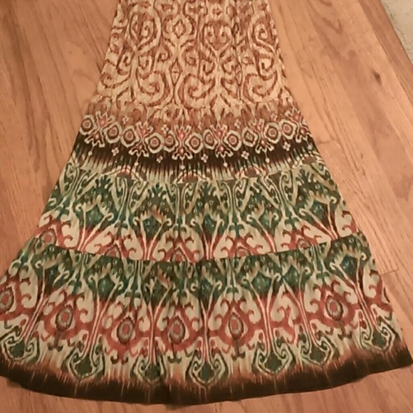 SOLD! ◇ Tracy Evans ◇ maxi dress/skirt 43" - Picture 3 of 8