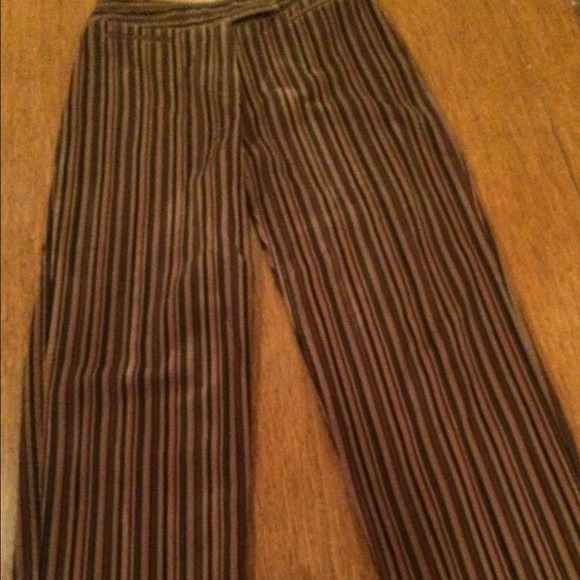 corduroy striped pants