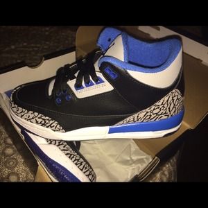 Jordans retro 3s sport blue