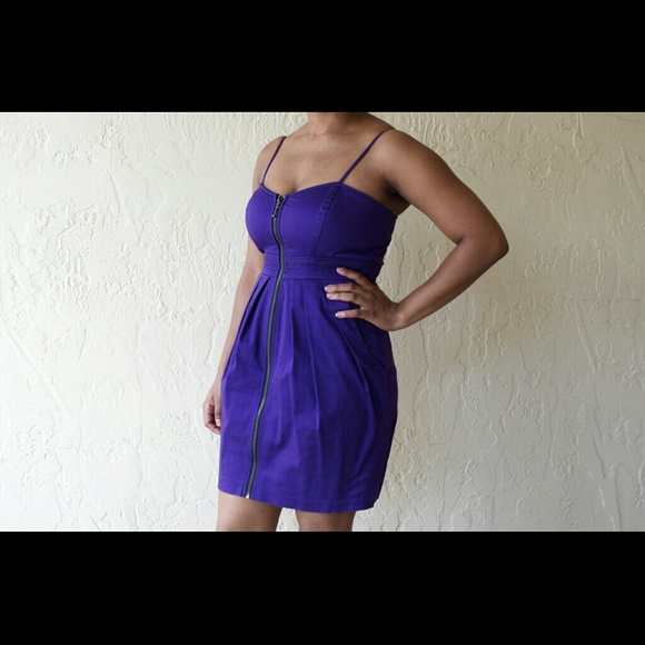 Front Zipper Cocktail dress