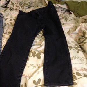 Black skinny jeans