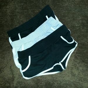 2 pair athletic shorts