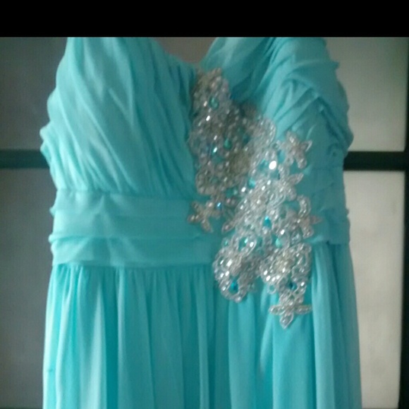 Plus size prom dress
