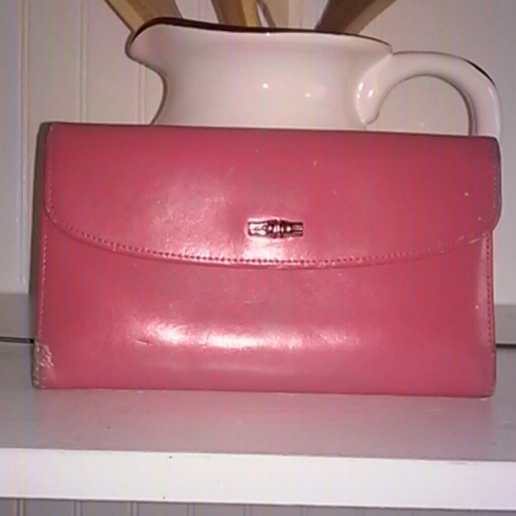 FREE WITH PURCHASE - Coral longchamp wallet - Picture 1 of 4