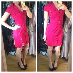 Hot Pink Express Dress