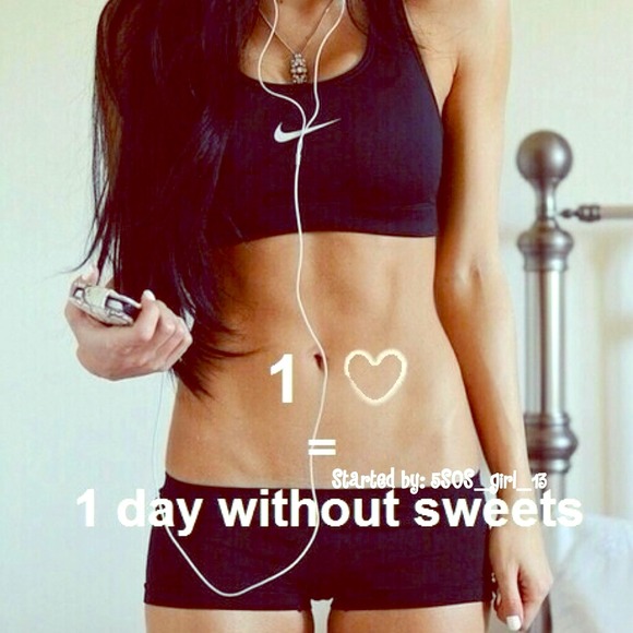 1💗 = 1 day without sweets