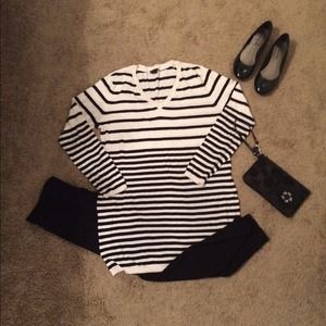 Oversized Striped Sweater