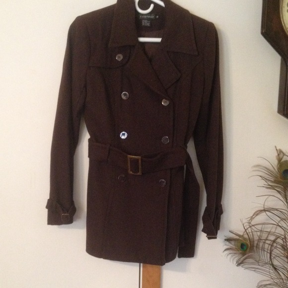 Chocolate Brown Coat - Coat Nj