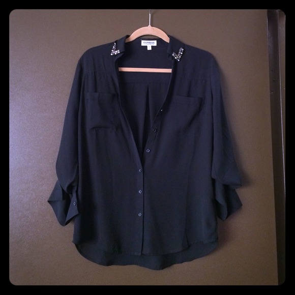 Small Express Button Up