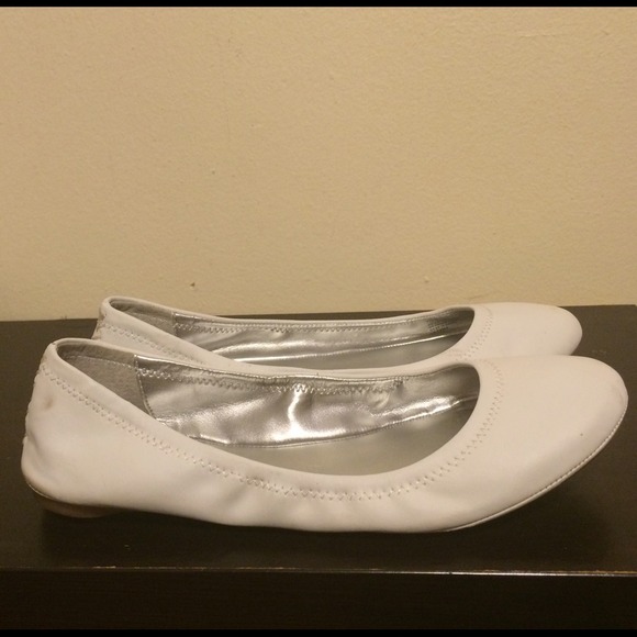 Lucky Brand Shoes - Lucky Brand White Leather Flats