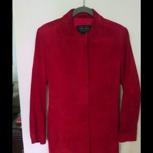 HSN Terry Lewis Leather Suede Jacket