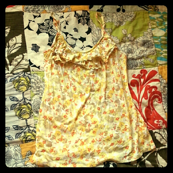Adjustable spaghetti strap top
