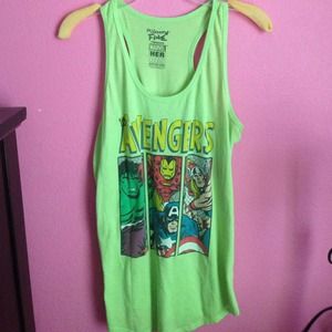 Women's avengers tank