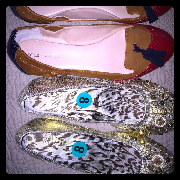 Kathy and Sole Society Flats